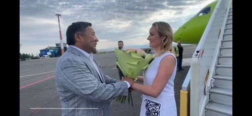 В Туву с рабочим визитом прибыла Уполномоченный при Президенте России по правам ребенка Мария Львова-Белова