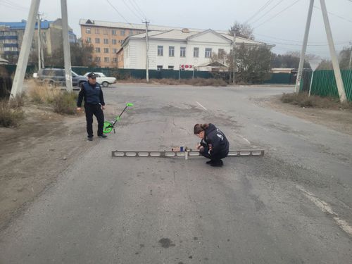 В Кызыле ищут неровные дороги