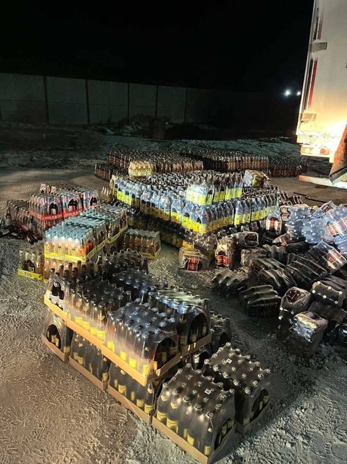 В Туве пресекли незаконную перевозку пяти тысяч литров нелегальной алкогольной продукции