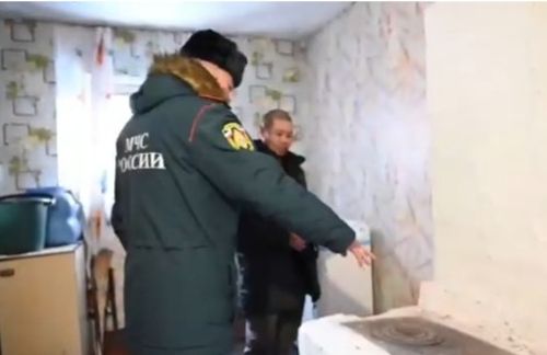 В доме, где живёт семья с 7 детьми, был установлен пожарный извещатель