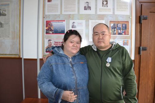 Житель Тувы стал кавалером боевой медали «За отвагу»