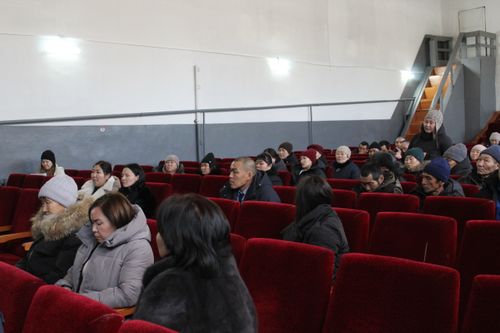 В селе Бажын-Алаак прошёл сход граждан по вопросам качества жизни