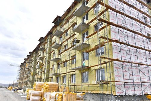 Владислав Ховалыг: «Работа по строительству домов по улице Саган-оола идет полным ходом»