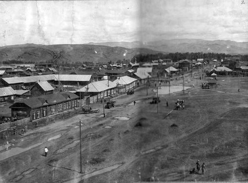 105 лет назад, 18 апреля, в Кызыл прибыла первая группа строителей