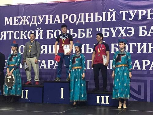 Айдын Даржаа занял второе место на международном турнире по бурятской борьбе бүхэ барилдаан 