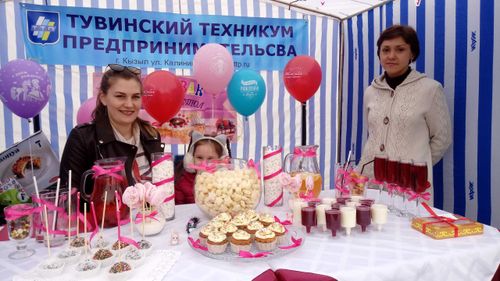 Первомайский мастер-класс от будущих производственников Тувы