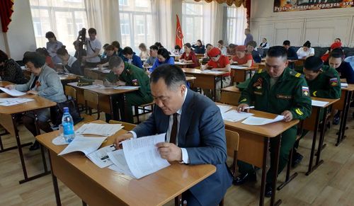 В Туве написали «Диктант Победы» 