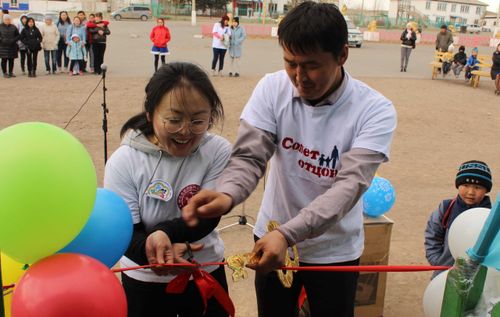 В селе Хандагайты открыли центр общественных инициатив Овюрского района Тувы 