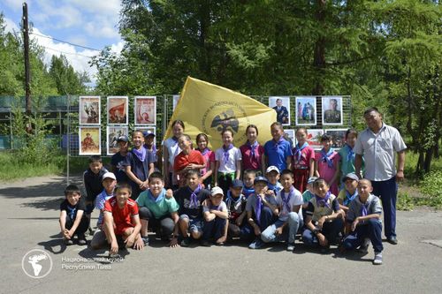 На базе детского лагеря «Юность» организован цикл мероприятий по военно-патриотическому воспитанию