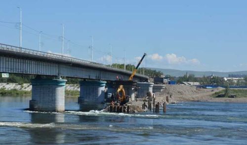 В Кызыле в ночь с 25 на 26 июня Коммунальный мост через реку Енисей будет перекрыт