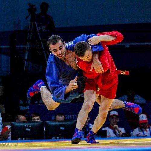 Саян Хертек – серебряный призёр Европейских игр по самбо