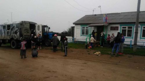 В Улуг-Хемском районе Тувы размыло подъездную дорогу к селу Арыскан 