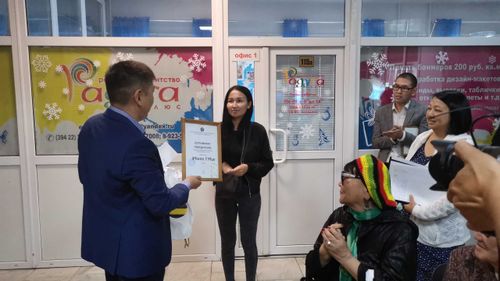 Iphone 7 plus от Издательского дома «Тывамедиагрупп» выиграла Шенне Хуурак-оол 