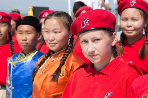 В Кызыле у обелиска «Центр Азии» прошёл первый республиканский фестиваль «Дорогами дружбы» 