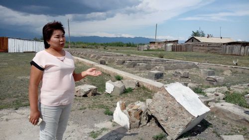 В тес-хемском Ак-Эрике началось строительство новой школы на 176 мест 