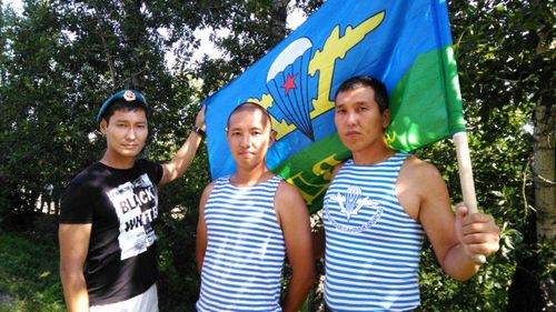 Сегодня в честь 89-го дня рождения военно-десантных войск прошёл митинг 