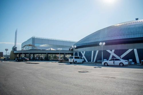 В Кызыле продолжаются работы по реконструкции спортивного кластера «Субедей»