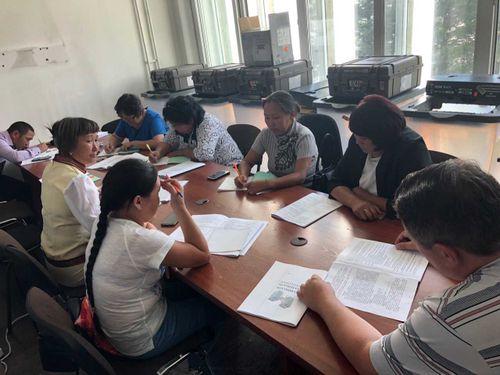 В Туве проходит обучение операторов комплекса обработки избирательных бюллетеней