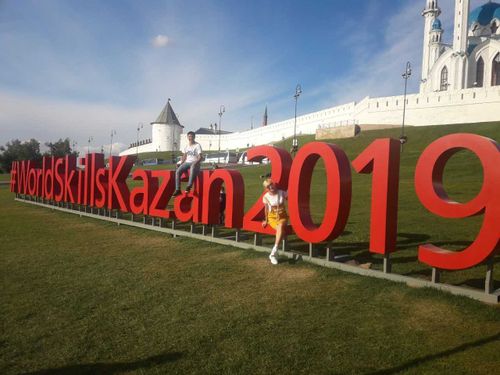 Из Казани вернулась группа студентов из Тувы, которая побывала на «Ворлдскиллс»-2019