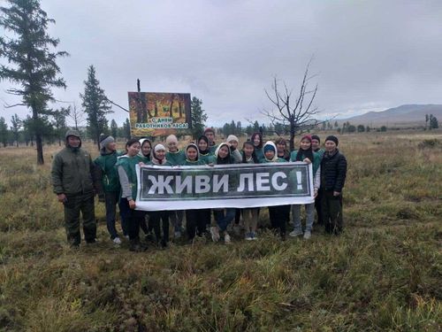 В Туве проводится Всероссийская акция «Живи, лес!»
