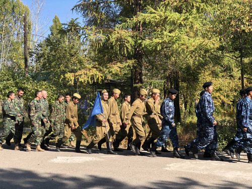 Юнармейцы Тувинского кадетского корпуса победили в военно-патриотическом слёте