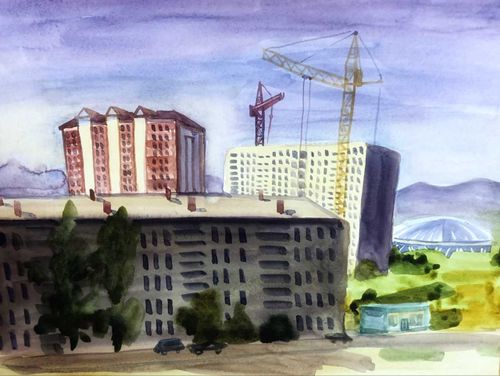 В Кызыле откроется первая выставка картин «Городской пейзаж»