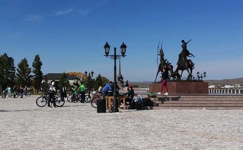 В Кызыле стартовал первый городской велоквест «День без авто – наш выбор»