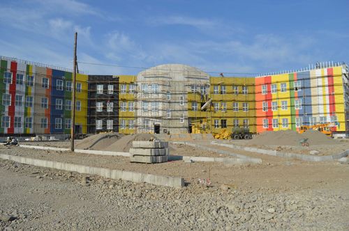 В Кызыле в микрорайоне Южный завершают строительство школы на 825 мест