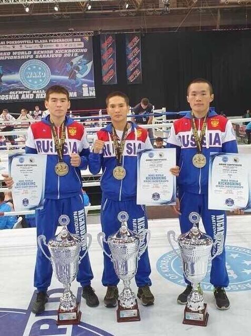 В копилке сборной России – шесть медалей тувинских борцов