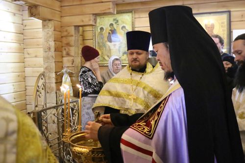 В Туве к Крещению построили новую часовню