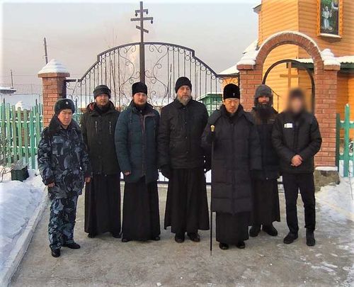 Для заключенных Шагонара провели Божественную Литургию