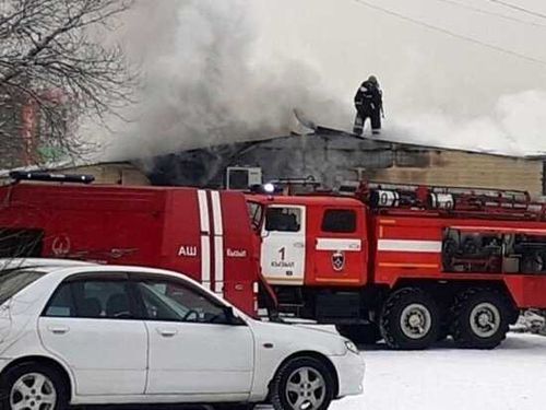«Связной» в огне