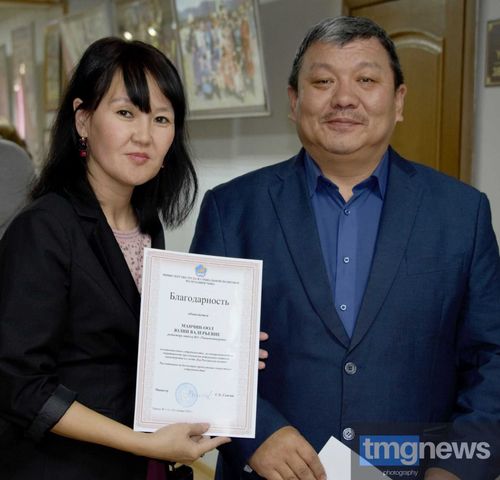 Журналист «ТуваМедиаГрупп» получил награду в День российской печати