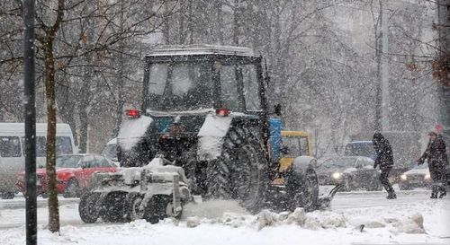 В Туве ожидается усиление ветра и снегопад