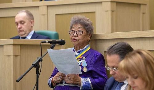 Животновод Ошку-Саар Ооржак покорила Совет Федерации 