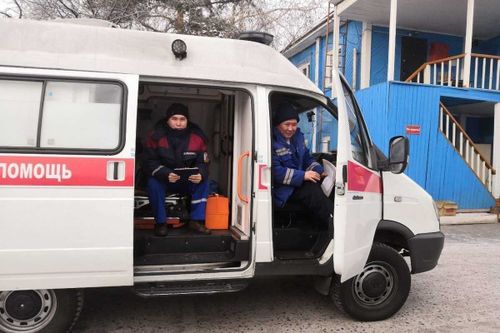 В Туве скорая помощь на «передовой»  