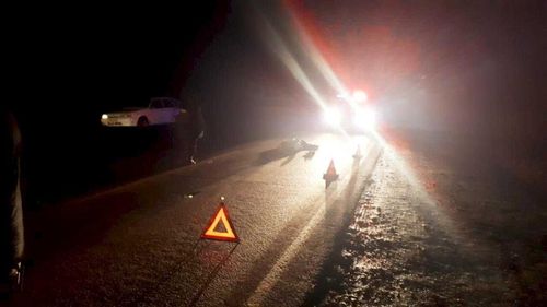 В Туве ищут водителя, совершившего наезд на пешехода