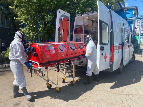 В Туве тяжелобольных будут транспортировать в новых боксах