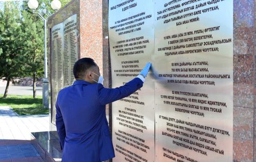 День Победы в Туве