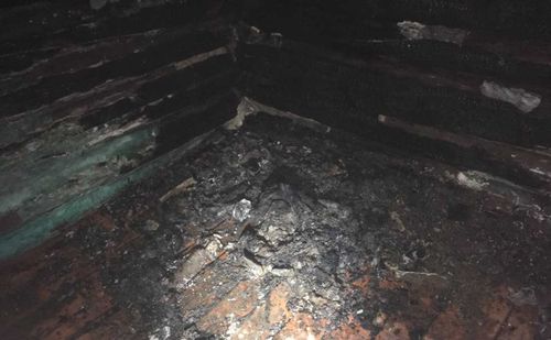 В Туве при пожаре погибла бабушка