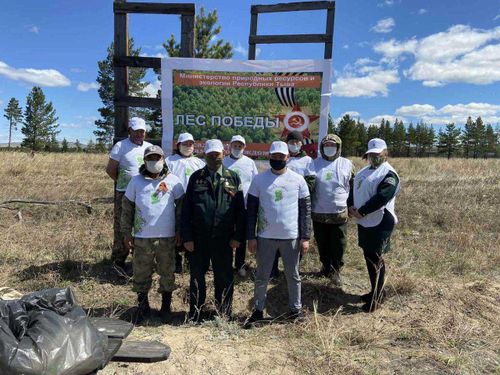 Минприроды РТ приняли участие в двух международных акциях "Сад памяти" и "Лес победы" 