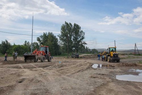 «Семейный». В Кызыле строят новый сквер