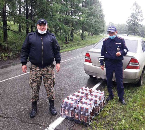 В Чеди-Холе пресечен факт незаконной перевозки пива