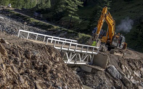 Дорогу в Монгун-Тайгу восстанавливают