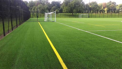 В селе Чаа-Холь начинают строить новое футбольное поле