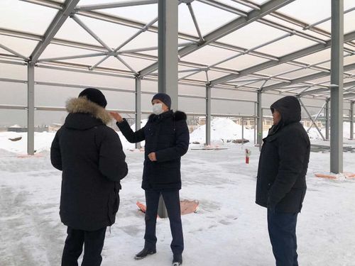 Строительство Агропарка в Туве идет поэтапно