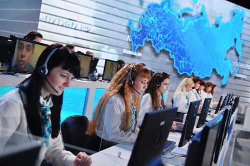 Вопросы Путину через колл-центр