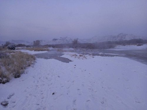 В Бай-Тайгинском районе зафиксирован выход воды в новом месте