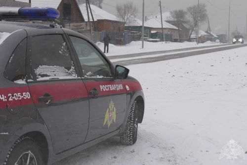 Росгвардейцы задержали подозреваемого в поджоге