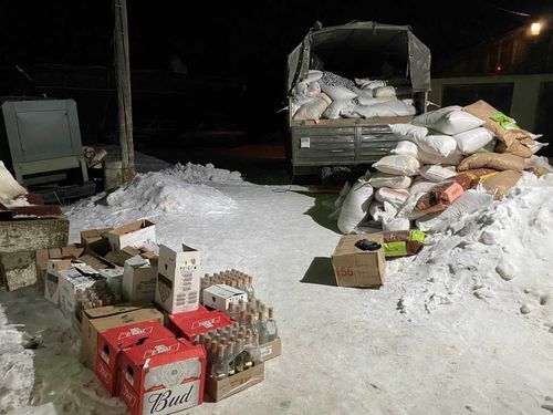 КамАЗ контрафакта в 350 литров не доехал до Тоджи